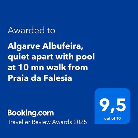 Algarve Albufeira, Quiet Apart With Pool At 10 Mn Walk From Praia Da Falesia 올류스 데 아구아 외부 사진