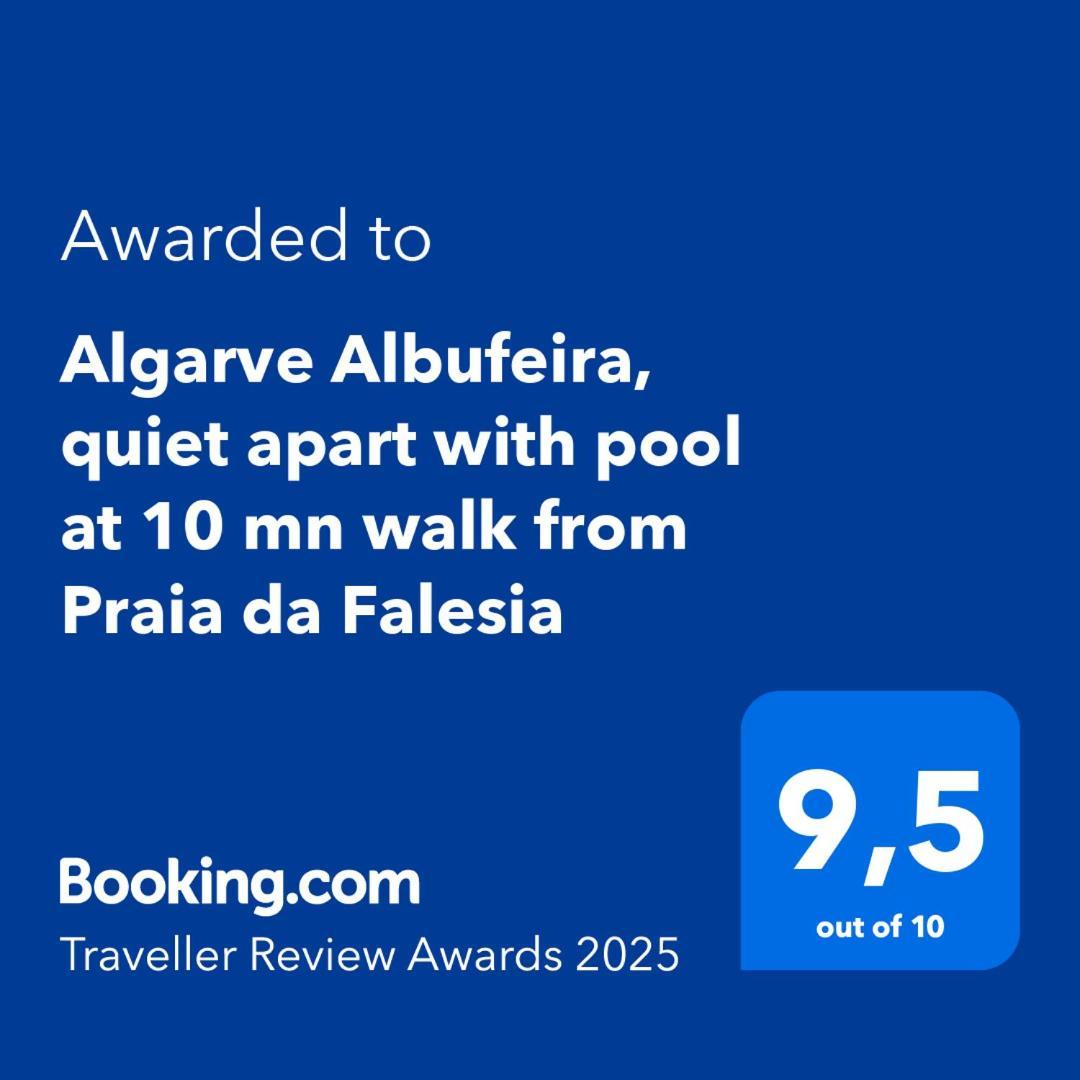 Algarve Albufeira, Quiet Apart With Pool At 10 Mn Walk From Praia Da Falesia 올류스 데 아구아 외부 사진